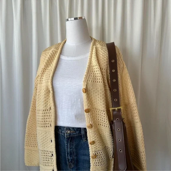 Vintage Sigrid Olsen Knit Cardigan size small. - Picture 2 of 8